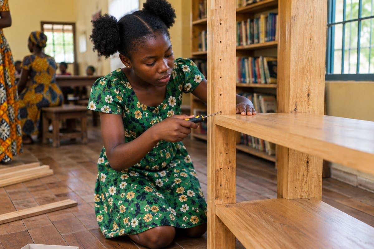 Building shelves for a future library