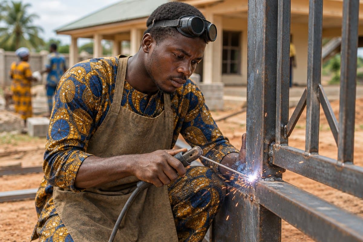 Welding the gate for a new beginning