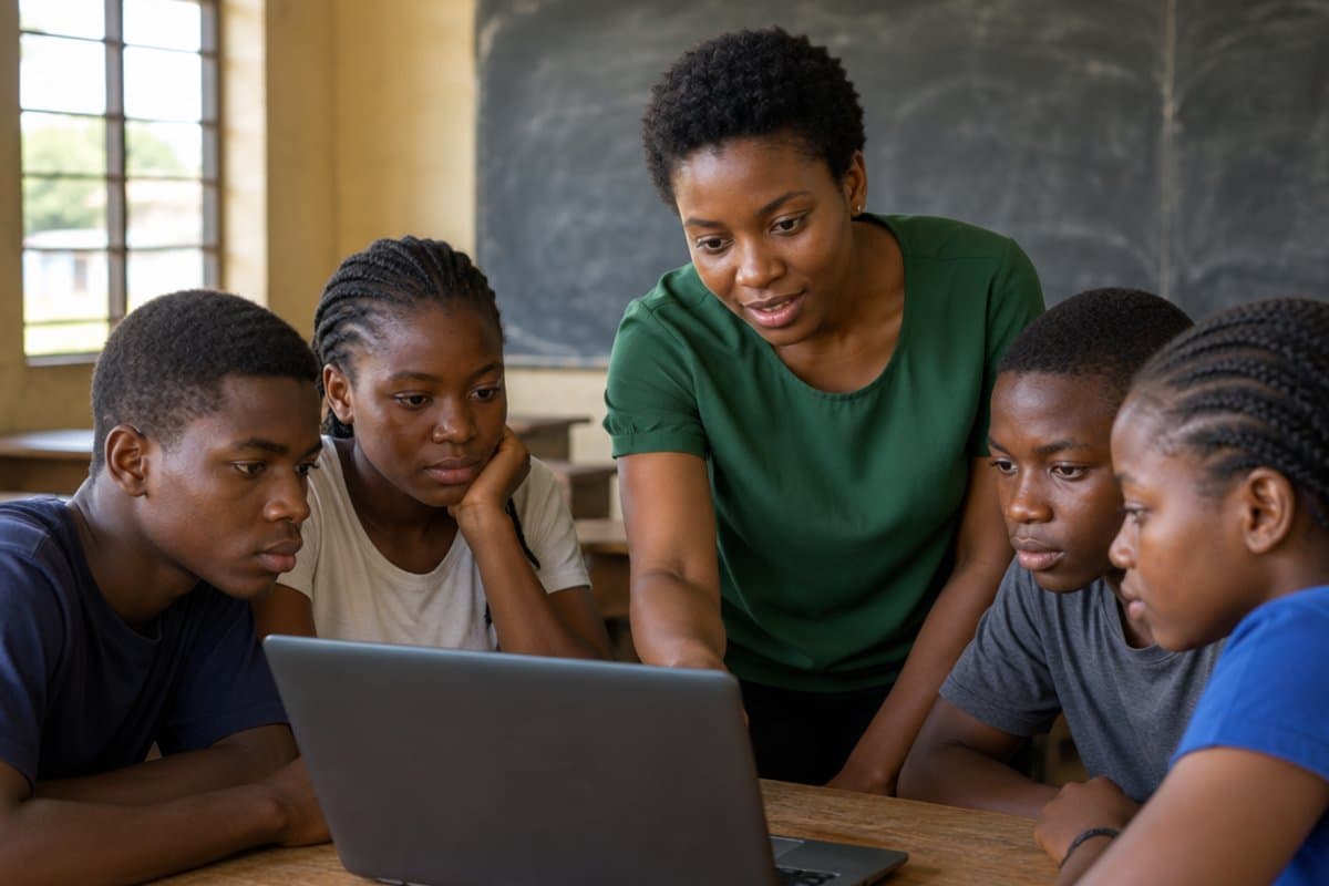 Teaching the first lines of code