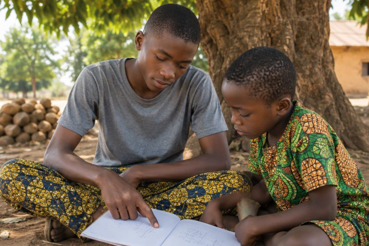 Peer tutors pass on hard-won lessons