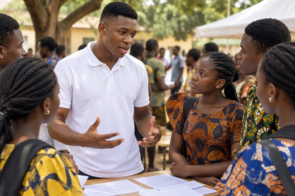 Exploring career paths at the youth forum