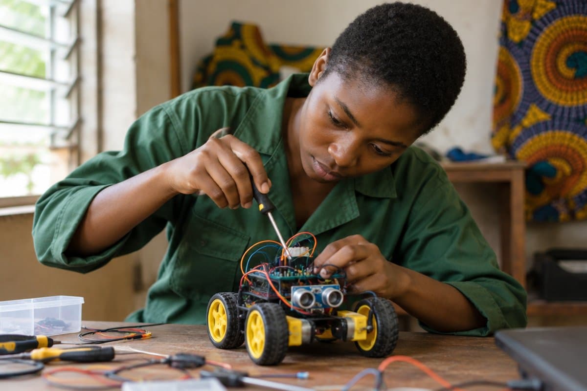 Building robots, wire by wire