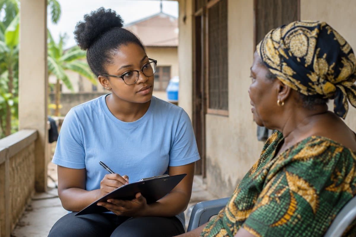 Capturing a community elder's story