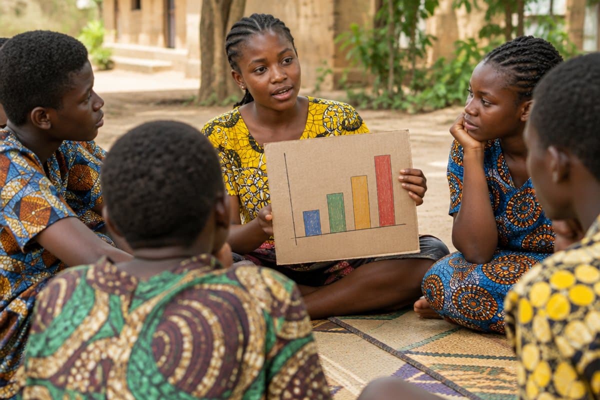 A teenager explains her own data